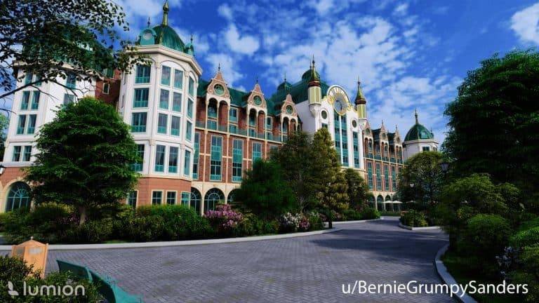 Nieuwe graphics laten sfeervol Efteling Grand Hotel zien