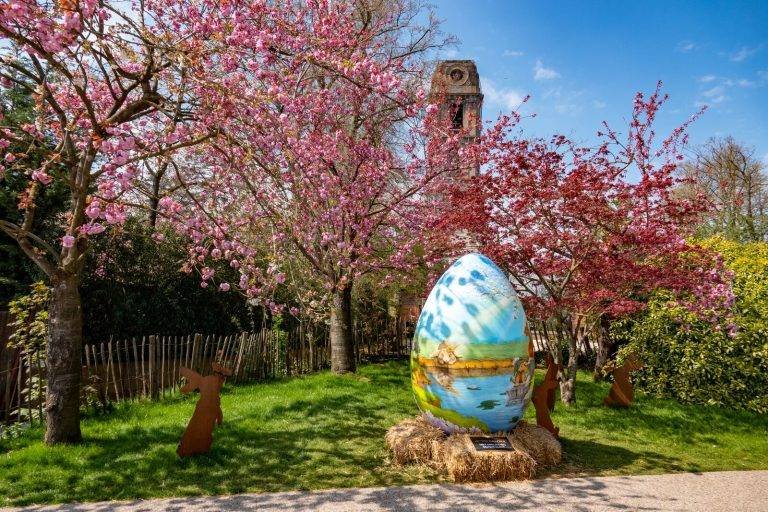 Vier Pasen en de lente in Pairi Daiza