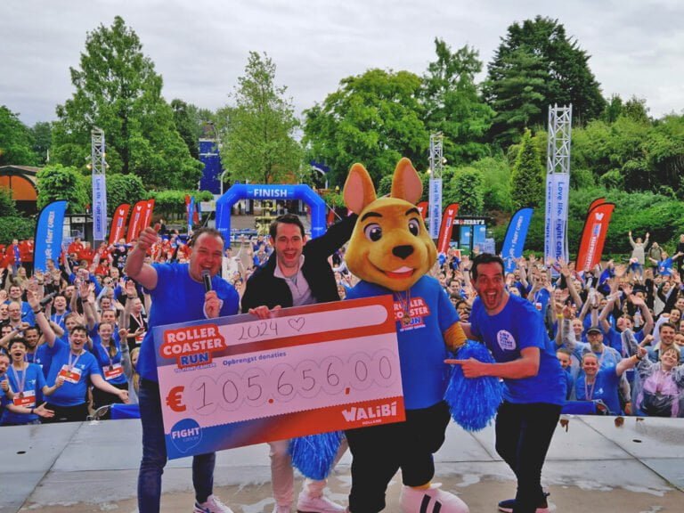 Rollercoaster Run in Walibi Holland brengt recordbedrag op