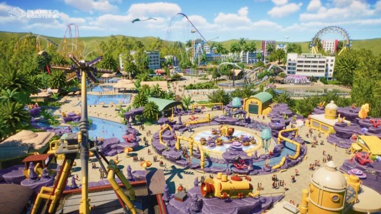 Bekende gamer speelt preview versie Planet Coaster 2: ‘Grafisch echt heel mooi geworden!’