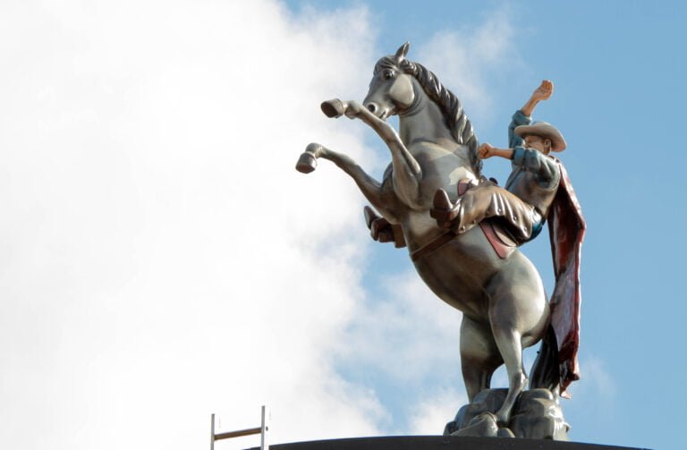 Iconische cowboy te paard keert terug naar Slagharen