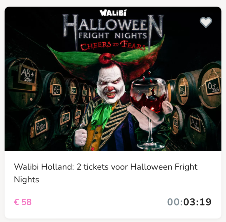 Halloween Fright Nights kaartjes op VakantieVeilingen