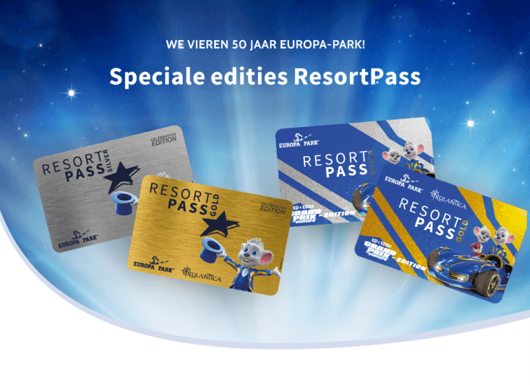 Europa-Park brengt speciale edities ResortPass uit vanwege 50-jarig jubileum