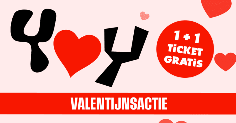 Walibi Holland lanceert Valentijnsactie: 1+1 ticket gratis!