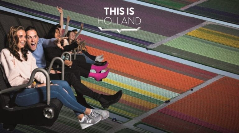 Vliegsimulator This is Holland pakt deze zomer uit met een nieuwe show: “Vlieg mee met het Nederland van nu”