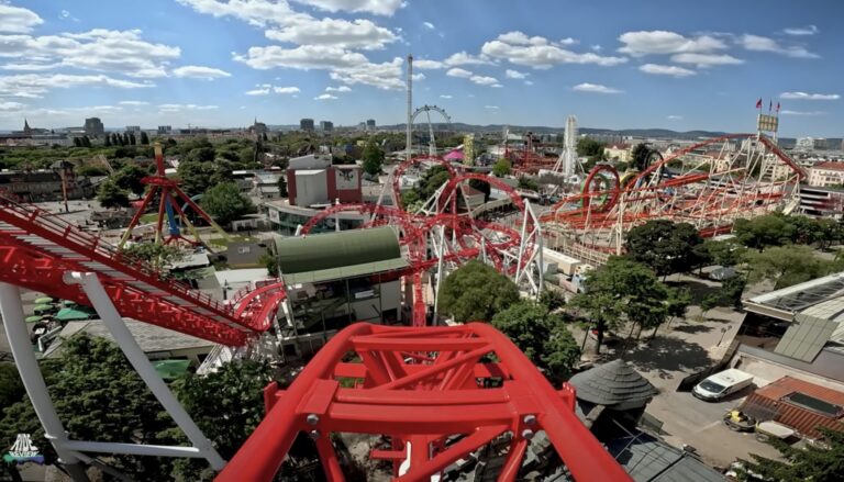 [Video] Spectaculaire nieuwe achtbaan opent in Wiener Prater