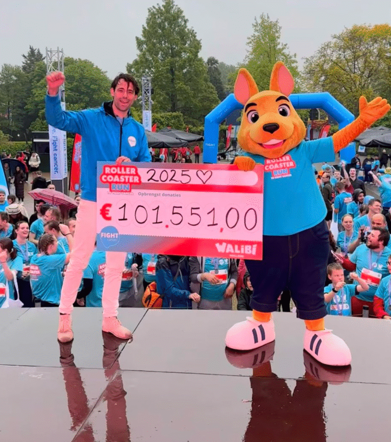 Rollercoaster Run in Walibi Holland haalt wederom meer dan 100.000 euro op