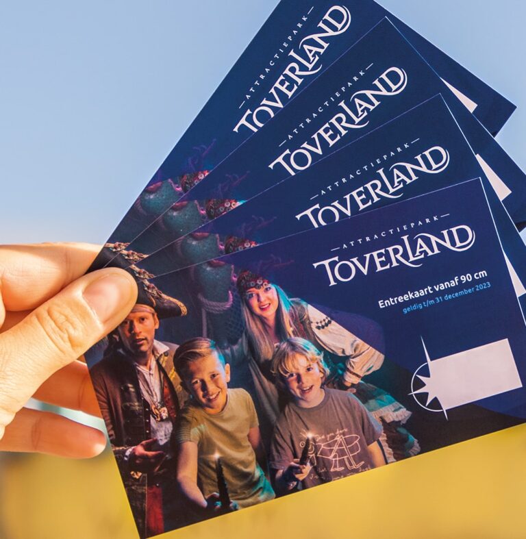 Toverland verloot entreetickets onder mensen die op huisnummer 24 wonen