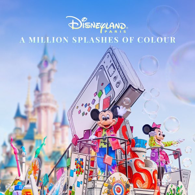 Muzikale show ‘A Million Splashes of Colour’ keert terug naar Disneyland Paris