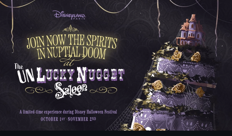 The Lucky Nugget Saloon verandert in een mysterieuze plek tijdens het Disney Halloween Festival