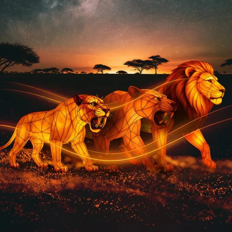 Beekse Bergen maakt tijdens Light Safari een reis door de tijd met duizenden lichtsculpturen