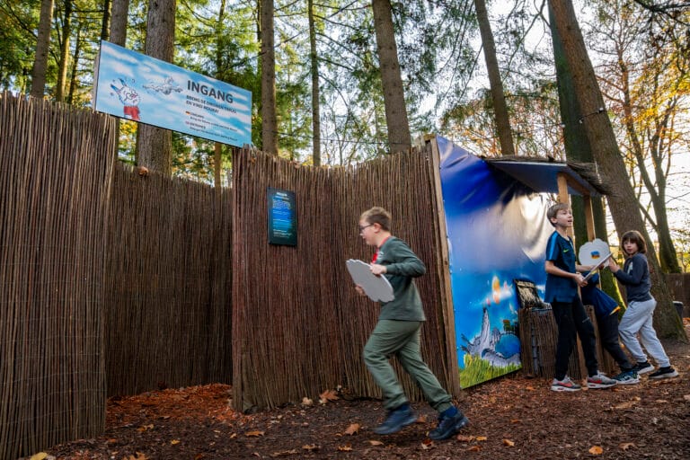 Verdwalen in het nieuwe Dolfje Weerwolfje Doolhof in Burgers’ Zoo