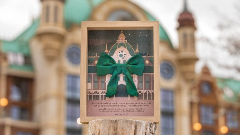 Efteling geeft grootste strik ter wereld een tweede leven