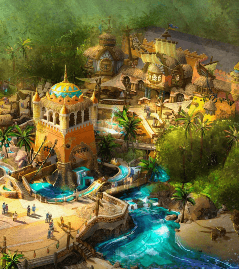 [Foto’s] Attractiepark Toverland geeft meer informatie over Port Laguna: nieuwe darkride en infills