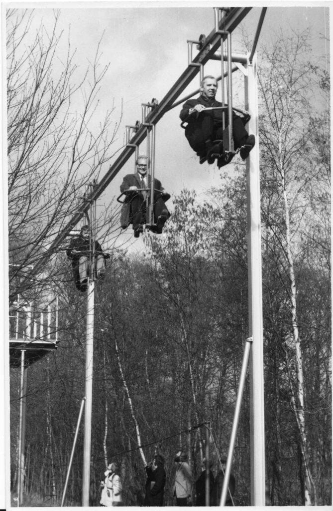 Luchtfietsen keren na twintig jaar terug in Sybrandy’s Speelpark