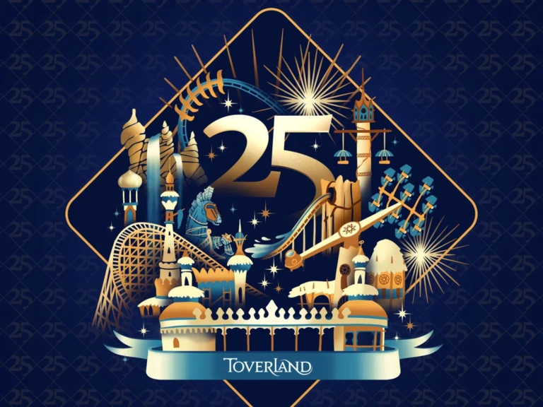 Toverland blaast 25 kaarsjes uit en viert dit met een nieuw boek, jubileumlied en Exploria Historia