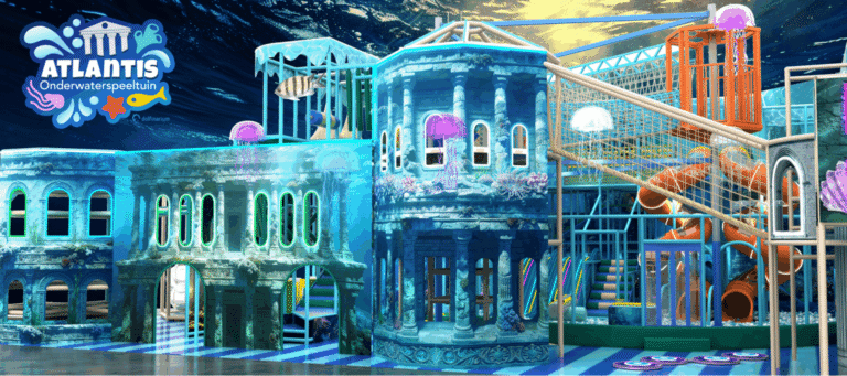 Dolfinarium toont eerste beelden van nieuwe indoor speeltuin Atlantis