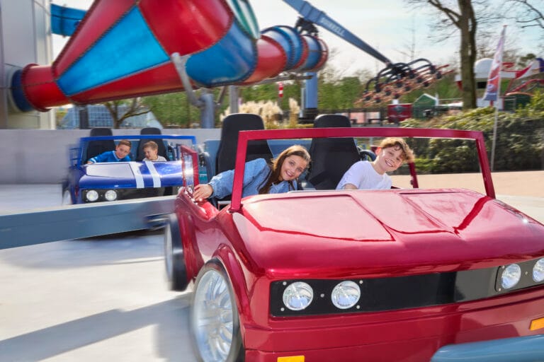 Zelf sturen en driften: Duinrell opent nieuwe familie-attractie op 6 mei