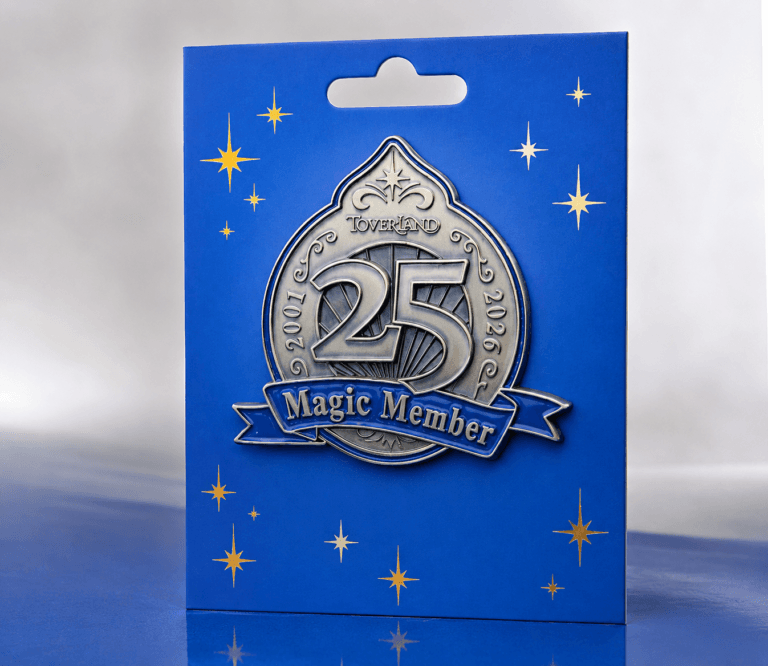 Toverland viert 25-jarig jubileum met exclusieve pin voor abonnees