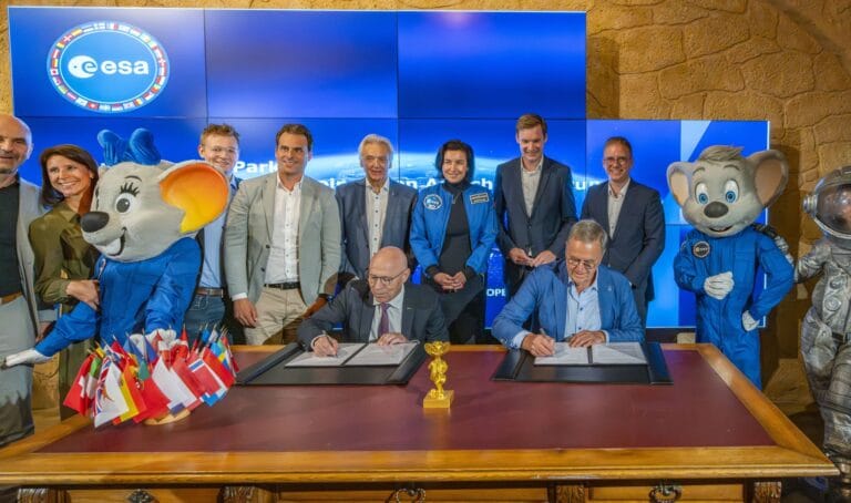 Nieuwe samenwerking tussen Europa-Park en European Space Agency – ESA