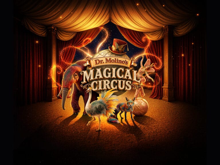Studio 100 lanceert nieuwe familieshow: Dr. Molino’s Magical Circus vanaf 2027 in De Panne