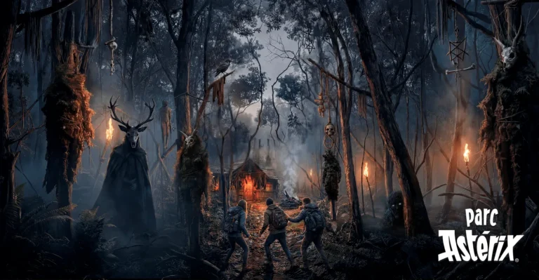 Parc Astérix pakt uit met griezeligste Halloween-editie: nieuwe horrorervaring in een vervloekt bos