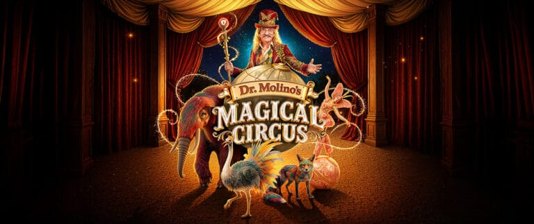 Hugo Sigal speelt hoofdrol in nieuwe Studio 100-show Dr. Molino’s Magical Circus