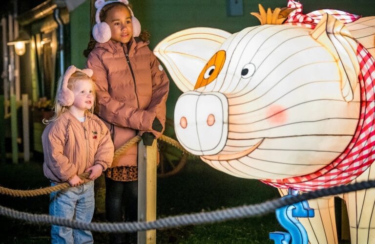 Avonturenboerderij Molenwaard verandert deze winter in een paradijs vol lichtjes