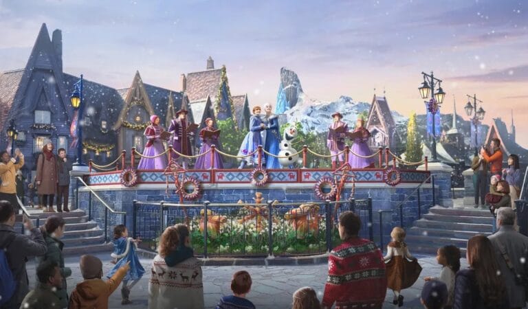 Voor het eerst kerst in World of Frozen tijdens Disney Enchanted Christmas in Disneyland Paris