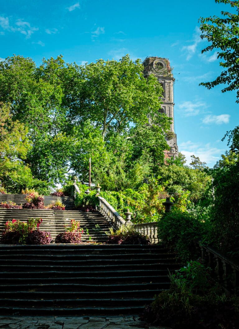 Monumentale abdijtrap van Pairi Daiza gerestaureerd