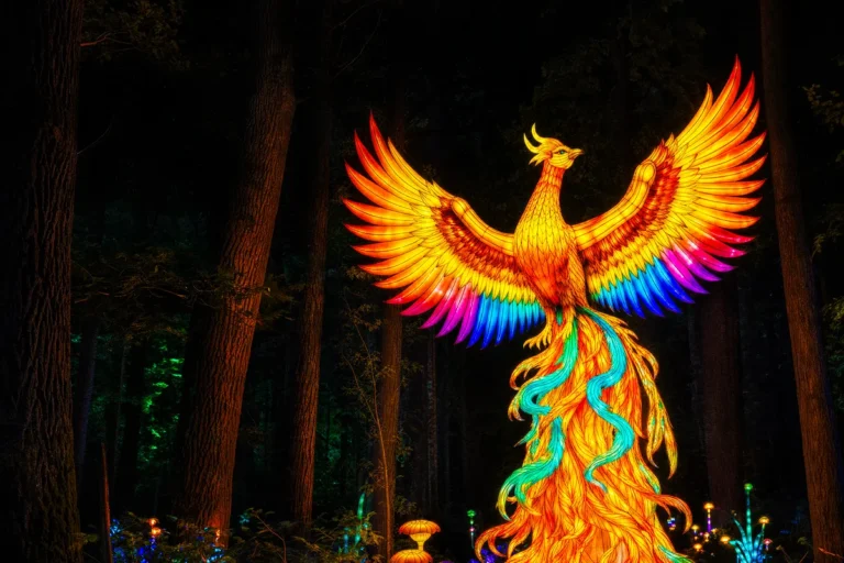 Light Safari brengt betoverend bos tot leven in Beekse Bergen