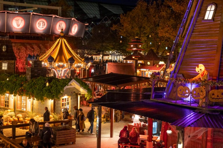 Halloween in Tivoli Gardens: twee spookhuizen en het kampioenschap voor reuzenpompoenen